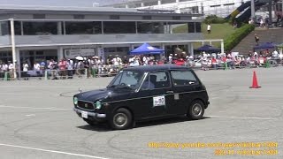 preview picture of video '【 Classic Car Gymkhana 】 A-10 Honda N360 【 51th SHCC Meeting at Oiso Long Beach 】'