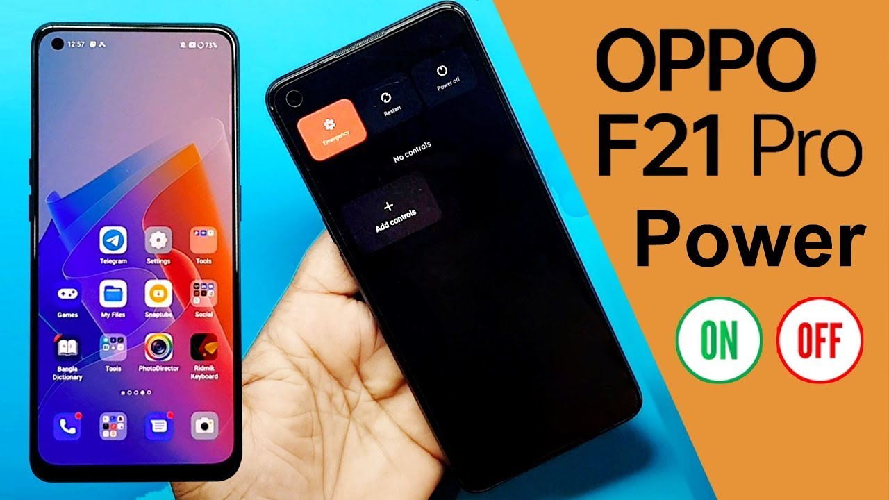 Oppo F21 Pro (CPH2363) Power Off & Restart Mobile 2022 || Oppo F21 Pro Power On Off Problem Fix