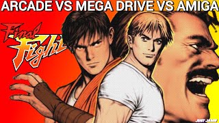 Final Fight MD VS Final Fight Enhanced VS Arcade #finalfight #capcom #arcadegames