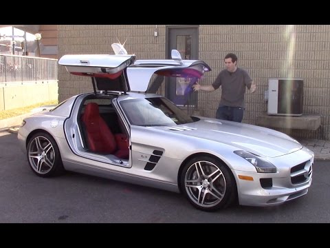 Funny car videos - New Mercedes SLS AMG