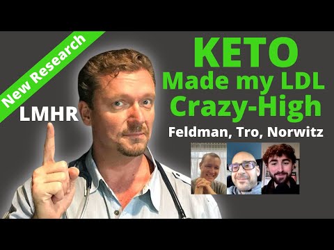 KETO made my LDL CRAZY-High! Lean-Mass Hyper-Responder Research with Feldman, Tro, Norwitz