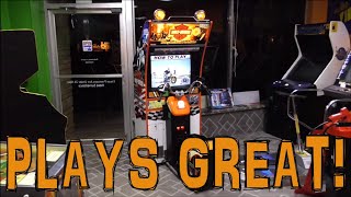 Sega Made a Harley Davidson Motorcycle Arcade Game in 1998! L.A. Riders!