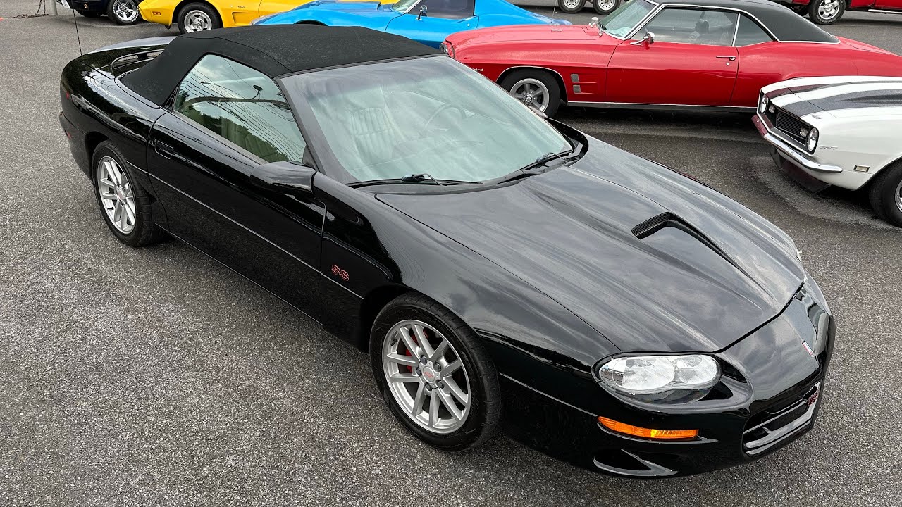 Test Drive 2002 Chevrolet Camaro SS Convertible SOLD ...