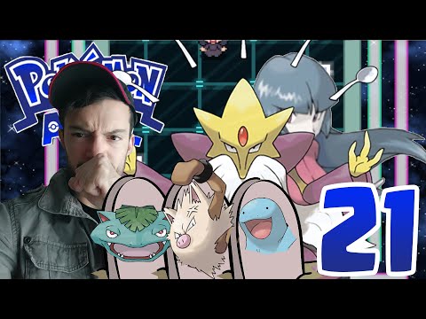 Pokémon Añil Beta 2 Ep.21 | COMBATE CONTRA SABRINA, SEXTA LÍDER DE GIMNASIO Y SU MEGA ALAKAZAM |