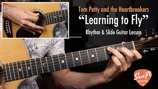 Tom Petty "Learning to Fly" Easy Rhythm & Slide Guitar Lesson