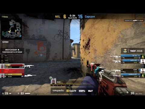 NXL VS CAPCORN: IESPL #TBOF CSGO Match Day 4 - Game 2