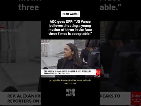 AOC tears INTO JD Vance in gloves-off moment