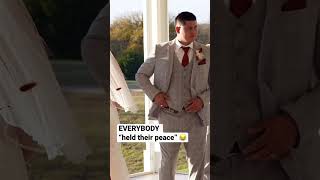 “speak now or forever hold your peace” Only in Texas 😂