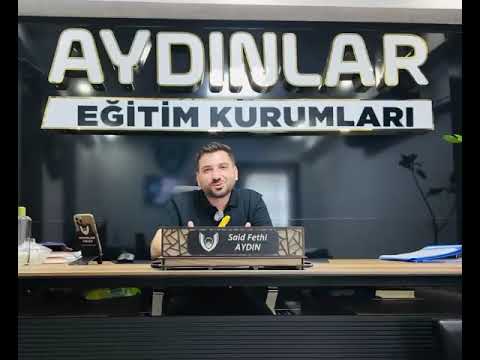 Aydınlar Eğitim Kurumları Kurucusu Fethi Aydın: '' Urfa Eğitim Konusunda Ön Plana Çıkmalı ''