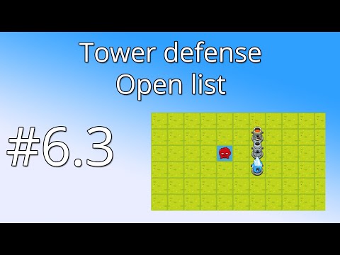 6.3 Unity Tower defense tutorial - The open list