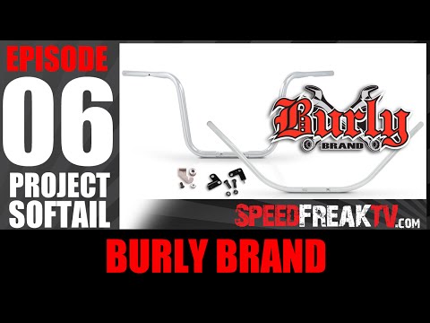 PROJECT SOFTAIL EP6 - BURLY BRAND BARS | SPEEDFREAKTV How to change your handle bars on your harley