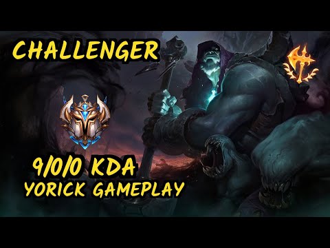 Armut (YORICK) vs VLADIMIR - 9/0/0 KDA TOP CHALLENGER GAMEPLAY - EUW
