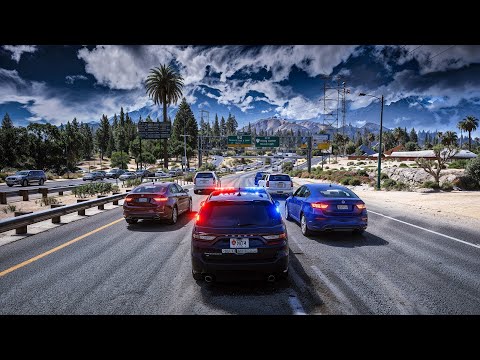 GTA 5 Real Life Police Patrol | Ultra Realistic LSPDFR Gameplay in 4K