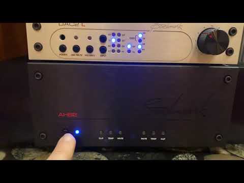 Benchmark AHB2 big speaker pops on power on and off