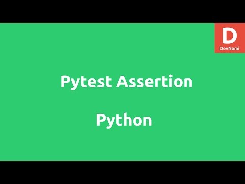 Pytest assertion Example Tutorial