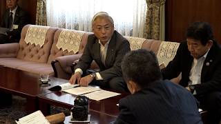 9月24日【びわ湖放送ニュース】県の新年度予算編成を前に　市長会が滋賀県に要望