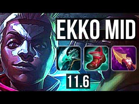 EKKO vs CHO'GATH (MID) | 8/1/8, 1.2M mastery, 400+ games, Dominating | NA Diamond | v11.6