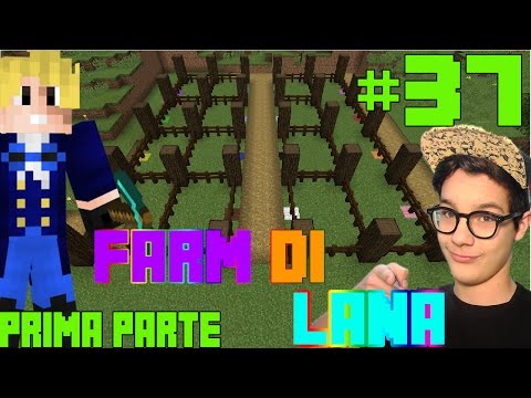 Minecraft Ita #37: FARM DI LANA COLORATA 1° PARTE