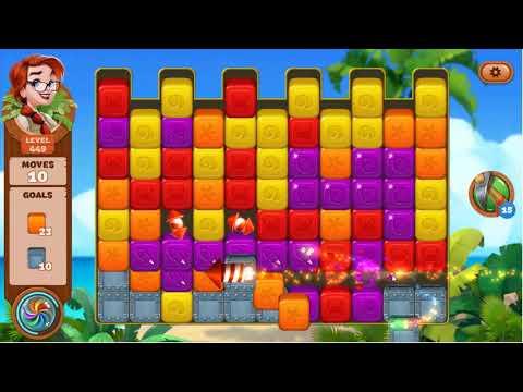 Lost Island Blast Adventure Level 449 - No Boosters