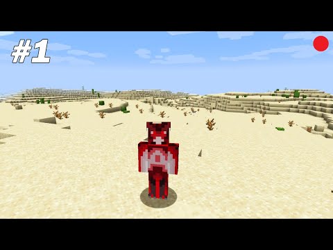 Beginning of a new adventure in the desert!  Minecraft Survival Ep1