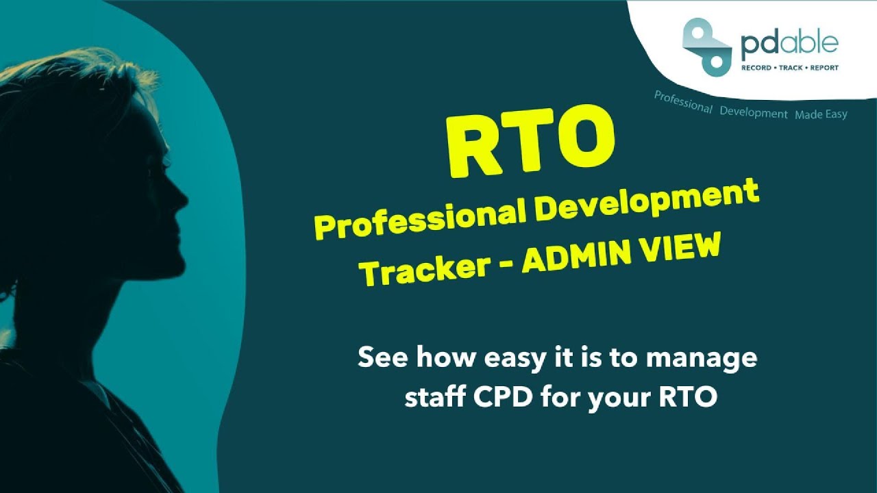 CPD Tracker for RTOs - Administrator View