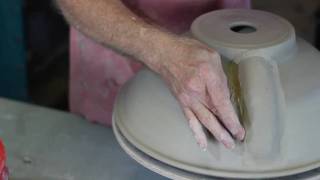preview picture of video 'Hand Formed Overflow : Part 9—on a porcelain bath sink'