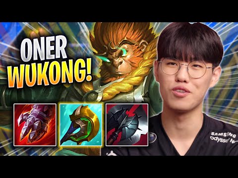 ONER IS A MONSTER WITH WUKONG! - T1 Oner Plays Wukong JUNGLE vs Gragas! | Season 2023
