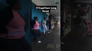 🇿🇦 Long Street CapeTown #travel #walkafrica #viralvideo #africa