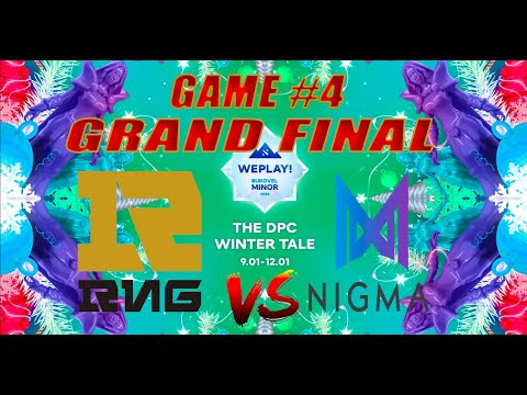 RNG vs NIGMA | Miracle | GRAND FINAL | CRAZY COMEBACK | Bo3 WePlay | Bukovel Minor 2020 | Game #4
