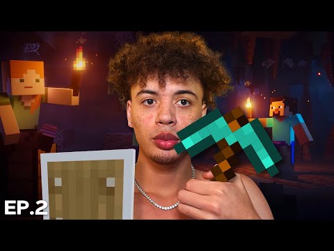 I Went To The DEEPEST CAVE in Minecraft... | KRYPCRAFT (Minecraft)