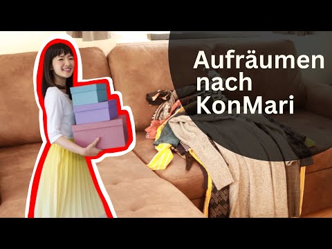 From messie to order | Cleaning out and tidying up with konmari