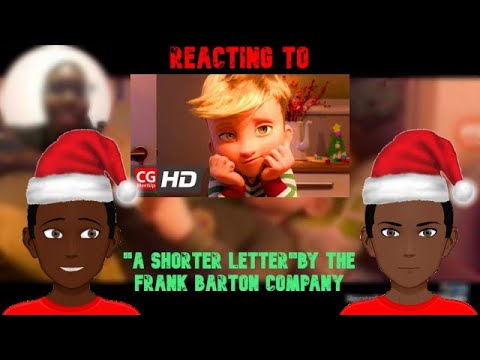 Reacting to a CGI 3D Animated Christmas Short: "A Shorter Letter"