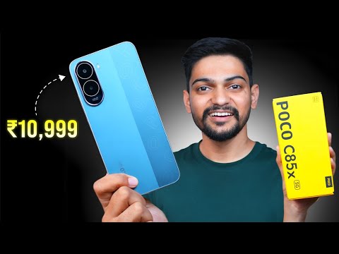 Thumbnail for POCO C85x Unboxing & Review | BUDGET Affordable 5G Phone ?