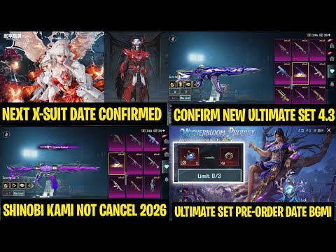 Good News😍4.3 Ultimate Set Upgrade Skin Here | Next X-Suit Date Confirmed | Next Pre-Order | A-18 RP