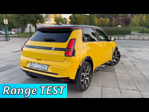 Renault 5 E-Tech 150 HP 52 kWh 🔋 (How far can you drive on highway?)