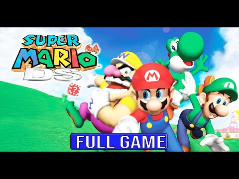 SUPER MARIO 64 DS Full Gameplay Walkthrough - No Commentary 100% (#SuperMario 64 DS Full Game)