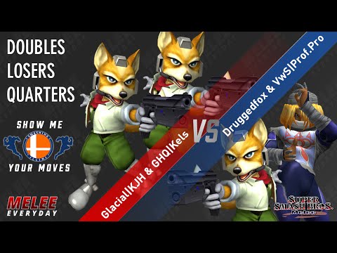 SMYM 17 - Glacial|KJH & GHQ|Kels (Fox) vs. Druggedfox & VwS|Prof.Pro (Fox, Sheik) - SSBM - Dbls, LQ