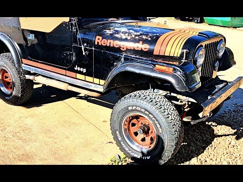 Rough Country lift. CJ-7 Jeep Build 4in lift Installed (Part 4)