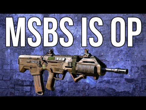 Ghosts In Depth - MSBS is OP (Overpowered Assault Rifle Review)