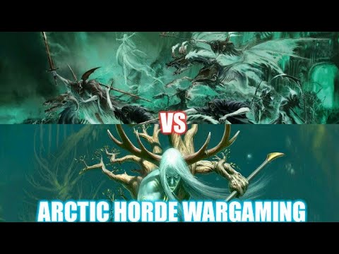 Nighthaunt VS Sylvaneth Warhammer Age of Sigmar Battle Report