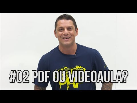 Organizing Your Studies Series - #02 Studying by PDF or Video Class - Evandro Guedes - AlfaCon