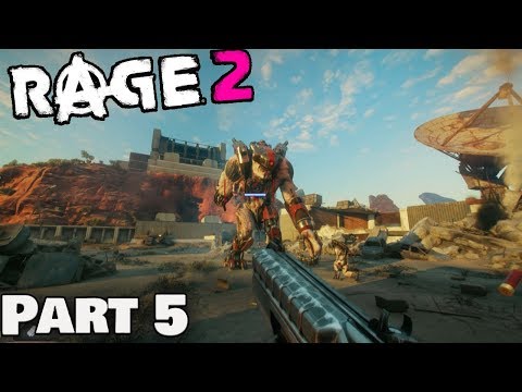 RAGE 2 - PC Gameplay Walkthrough Part 5 Cyber + Abadon Crusher Boss [1080p HD 60FPS] No Commentary