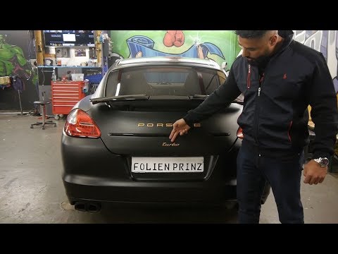 Porsche Panamera Turbo - Vollfolierung || Ein spezieller Wunsch...