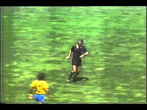 Brazil vs France World Cup 1986 - Carlos Foul on Bellone