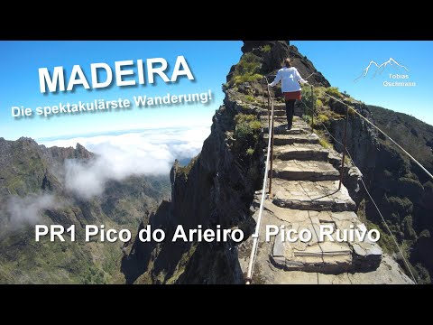 Spektakuläre Wanderung auf Madeira: Pico Do Arieiro - Pico Ruivo PR1