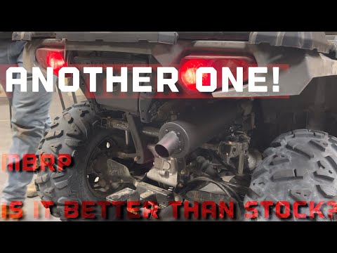 Polaris Sportsman 570 MBRP Exhaust