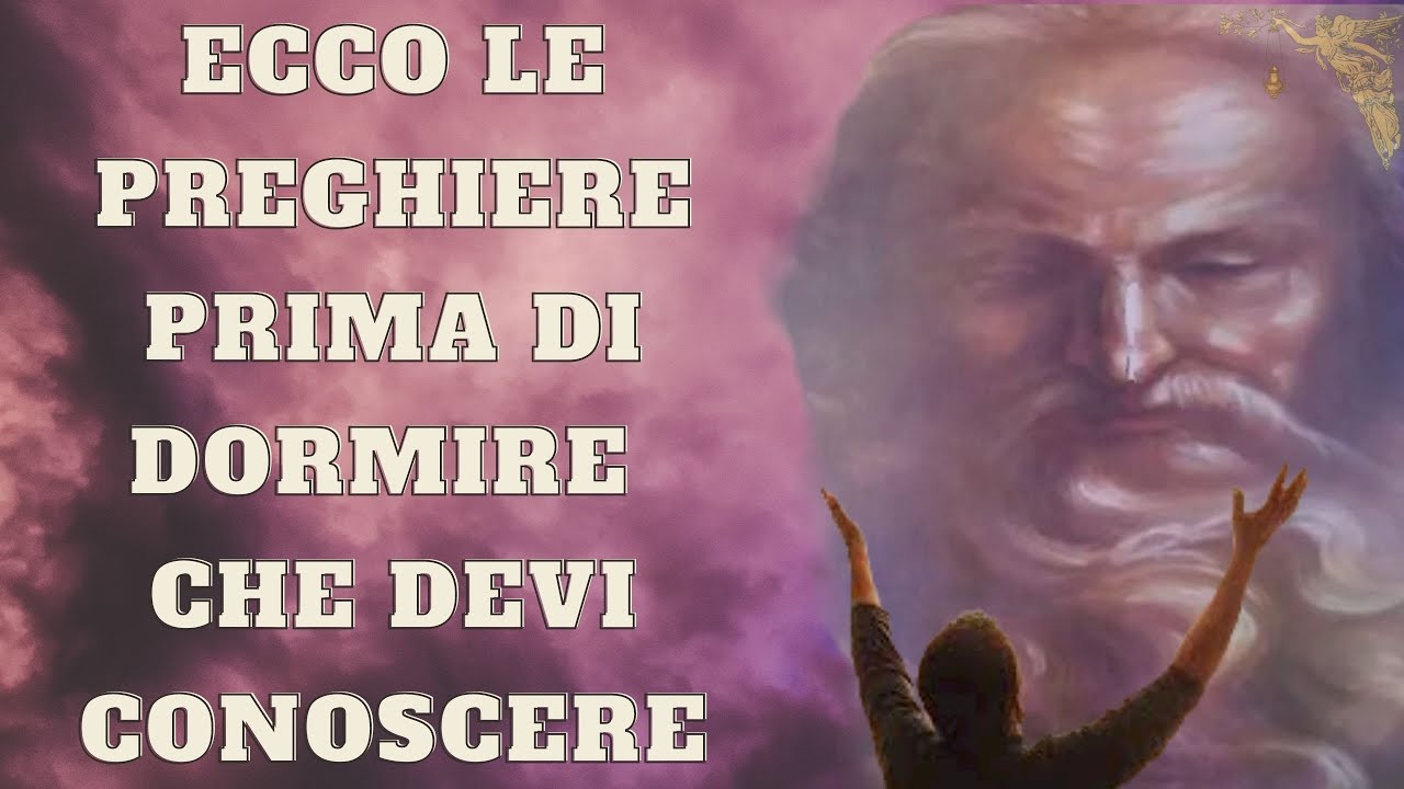 🔴Ecco le preghiere prima di dormire che devi conoscere 🙏🙏🙏💖