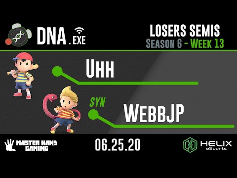 DNA.EXE S6:W13 - Uhh (Ness) Vs. SYN | WebbJP (Lucas) - L Semifinals