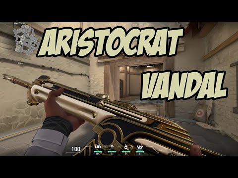 ARISTOCRAT VANDAL SKIN GAMEPLAY - VALORANT