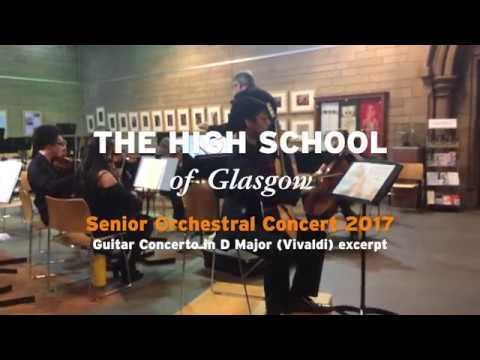 HSOG Senior Orchestral Concert 2017 - Guitar Concerto in D major